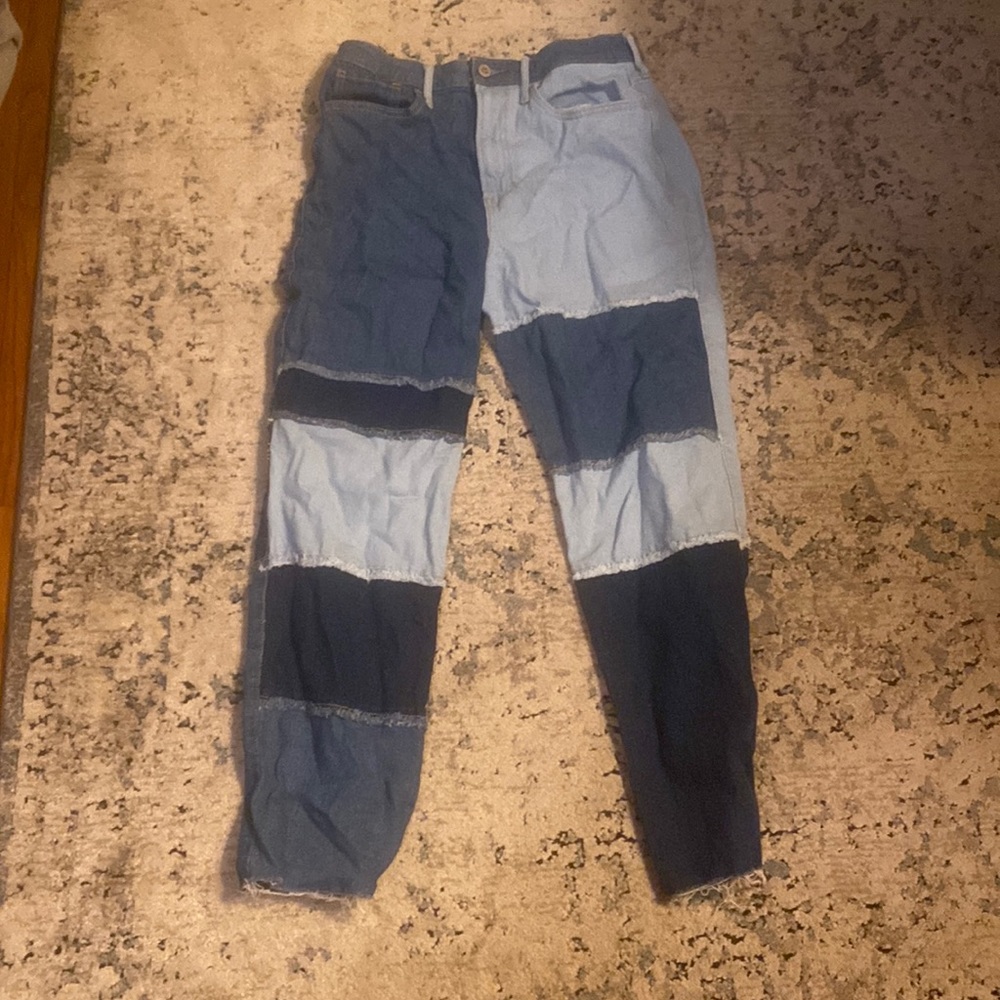 Hollister patch jeans
